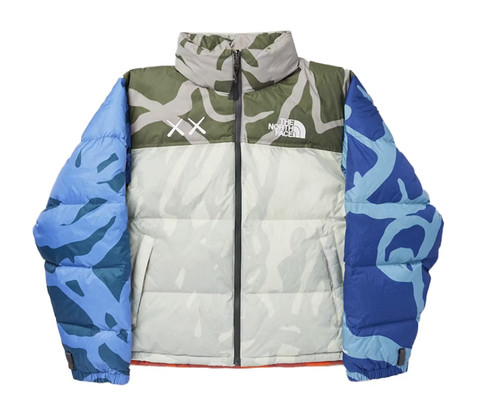 Kaws the north face - face, retro