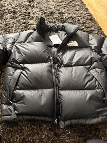 The north face black nuptse - face,